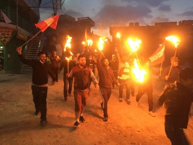 चीनबिरुद्ध पनि काठमाडौँमा विशाल प्रदर्शन