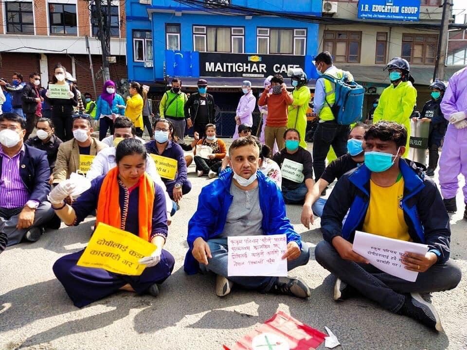 केपी ओली सरकारलाई घेर्दै नेविसंघ र दलित संघ, हत्यारालाई कडा कारवाही गर्न माग