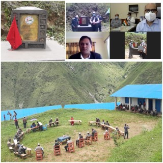 मुगुमा भारतद्वारा क्याम्पस निमार्ण