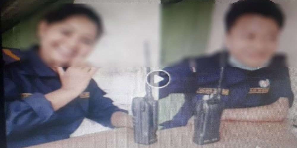प्रहरी पोशाकमा महिला र पुरुष प्रहरीले टिकटक बनाए‍‍पछि...