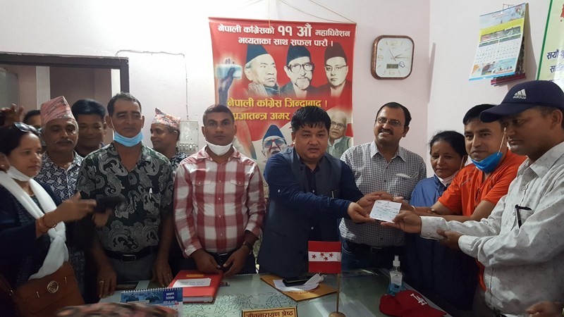 प्रचण्डको किल्लामा शक्तिशाली नेता कांग्रेसमा प्रवेश