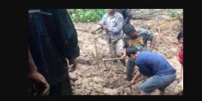 कामठाडौंमा पहिरो : पुरिएर  दुईको ज्यान गयो