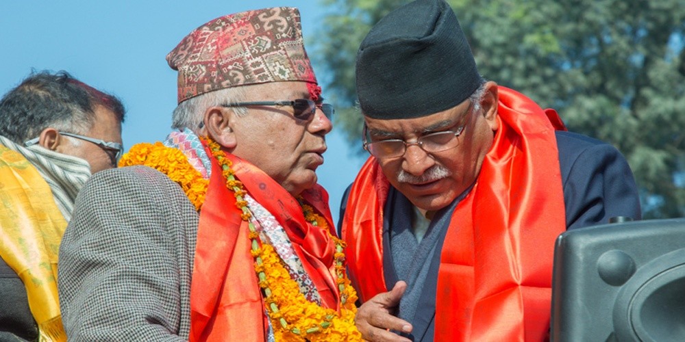 केपी ओलीलाई नेता नै नमान्ने प्रचण्ड–नेपाल पक्षको घोषणा, नेकपामा खतरनाक संकट