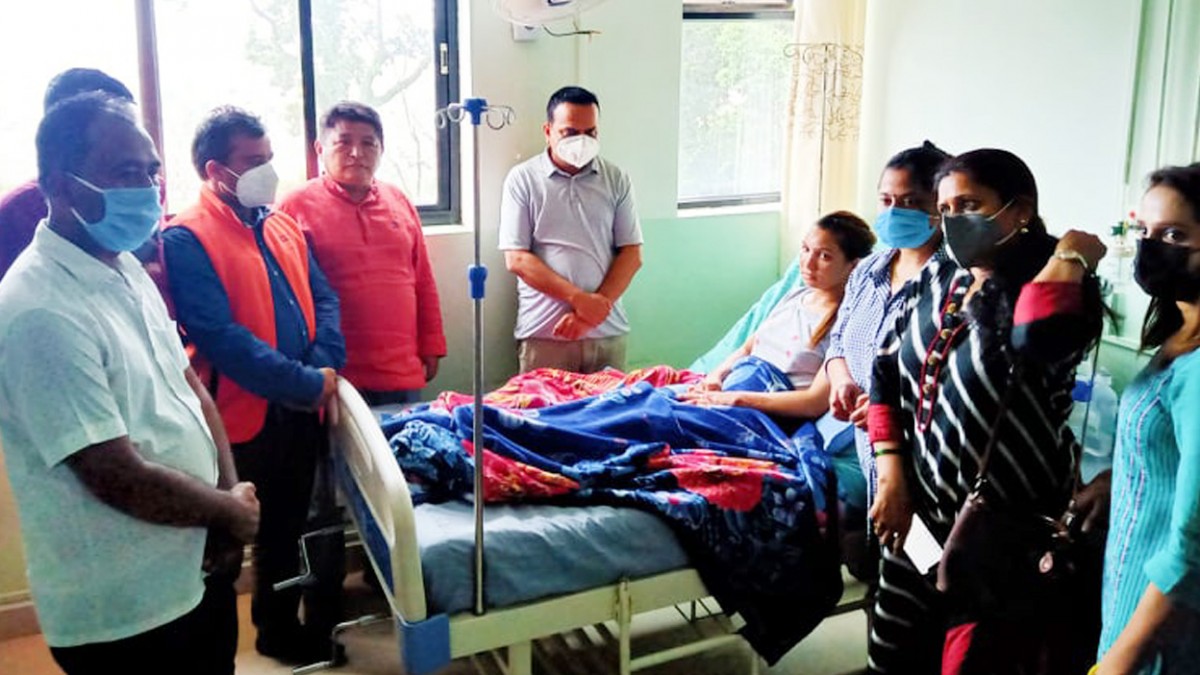 एसिड आक्रमणमा परेर घाइते भएकी कार्कीकाे नेविसंघले लियो  उच्च शिक्षाको जिम्मा