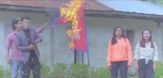 राष्ट्रिय झण्डा जलाउने चार पक्राउ, अन्यलाई धुइपताल खोज्दै प्रहरी 