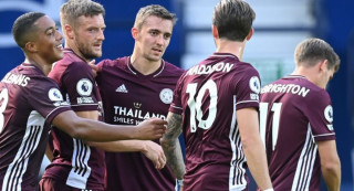नवप्रवेशी आल्बियनमाथि लेस्टरको ३ गाेल