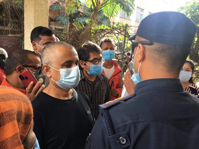 डा. केसीको सत्याग्रहमा नेविसंघको एक्यवद्धता
