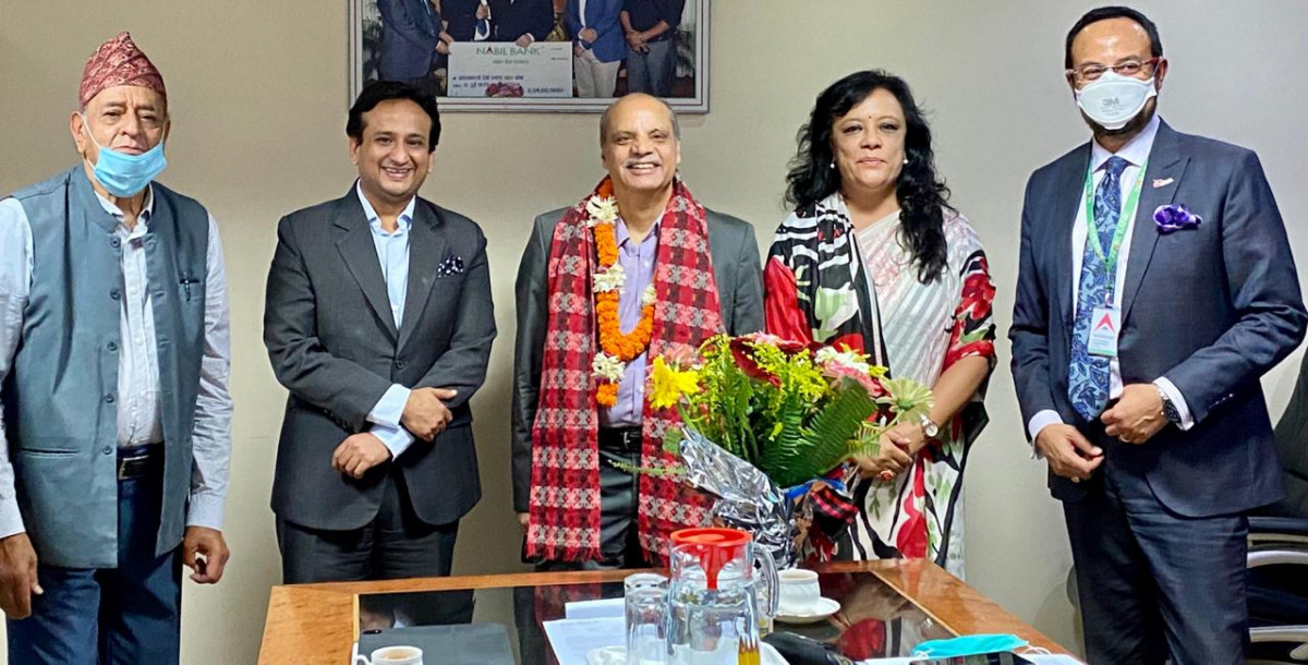 नविल बैंक लिमिटेडको अध्यक्षमा बैंकर तथा समाजसेवी उपेन्द्र पौड्याल नियुक्त
