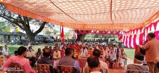 पश्चिम नवलपरासीका ६० जना कांग्रेसमा प्रवेश, नेता कँडेलले गरे स्वागत