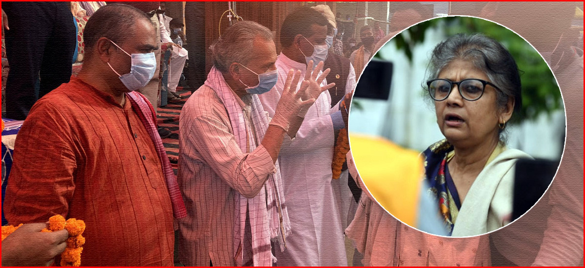 सरिता गिरीले बाबुराम र उपेन्द्रलाई दिइन् चेतावनी