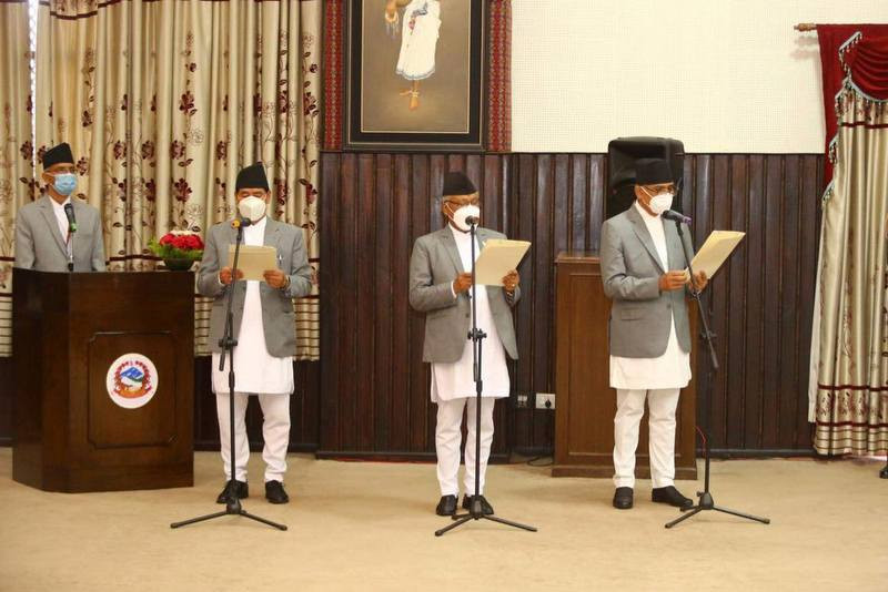 Three new ministers take oath of office