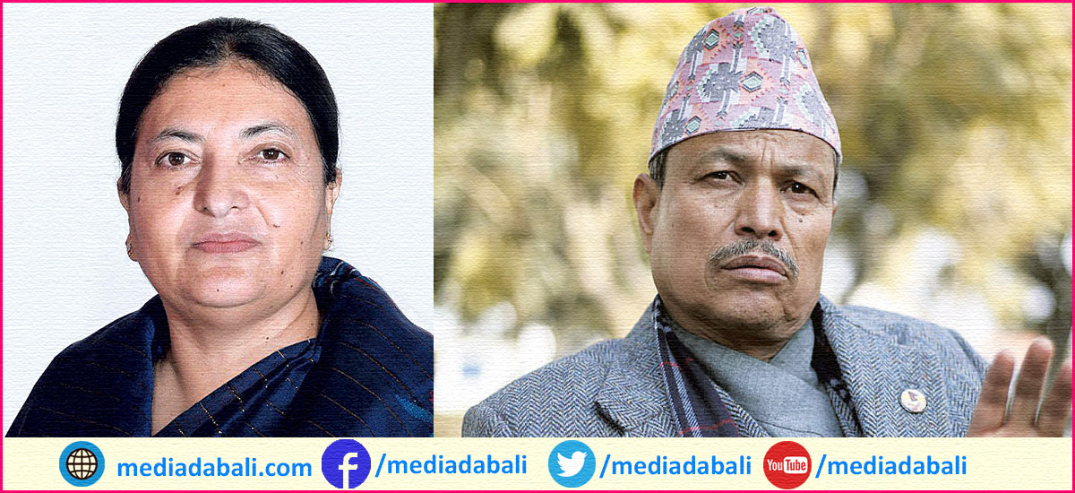 विद्या भण्डारीसामु भीम रावलको हारगुहार, केपी ओलीविरुद्ध यस्तो चुगली !