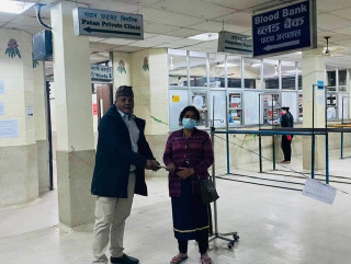 राजनीति छोडेर समाजसेवामा कांग्रेस क्षेत्रीय सभापति बस्नेत, चाैतर्फि खुसीयाली