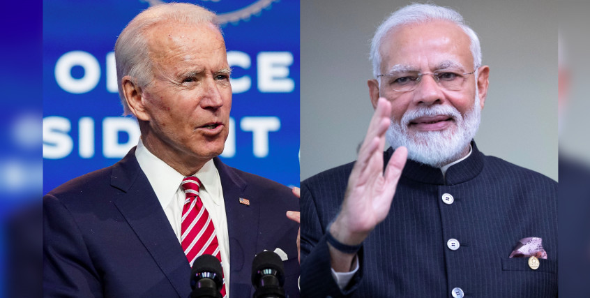 भारततिर अमेरीकी लगाव, मोदी र बाइडेनबीच भयो वार्ता