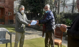 सभापति देउवाले सुनिल थापाको टोलीलाई दिए नियुक्त पत्र