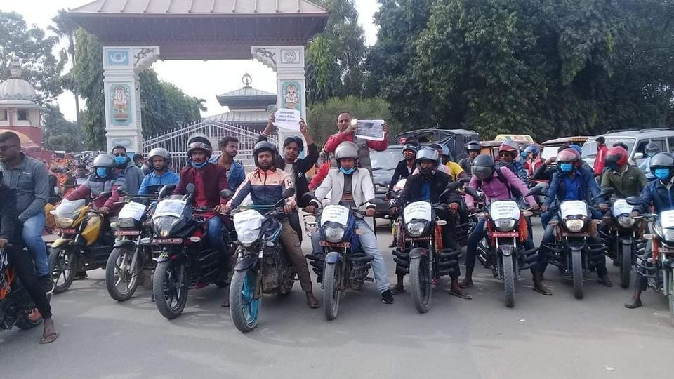 'मुम्बई हमला'मा ज्यान गुमाउनेकाे सम्झनामा मोटरसाइकल र्‍याली