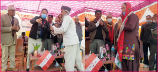 निर्वाचित वडा सदस्य बोहरा काँग्रेस प्रवेश, कांग्रेस नेता साउदले गरे स्वागत