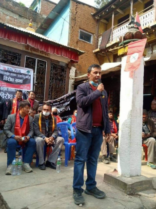 केपी ओलीले सपना मात्रै देखाए, मुलुक उल्टो दिशामा हिँड्यो : महामन्त्री भट्टराई
