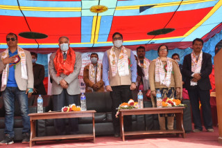 भारतको सहयोगमा दक्षिणकालीस्थित चम्पादेवी माविको पुनर्निर्माण कार्य  सुरु