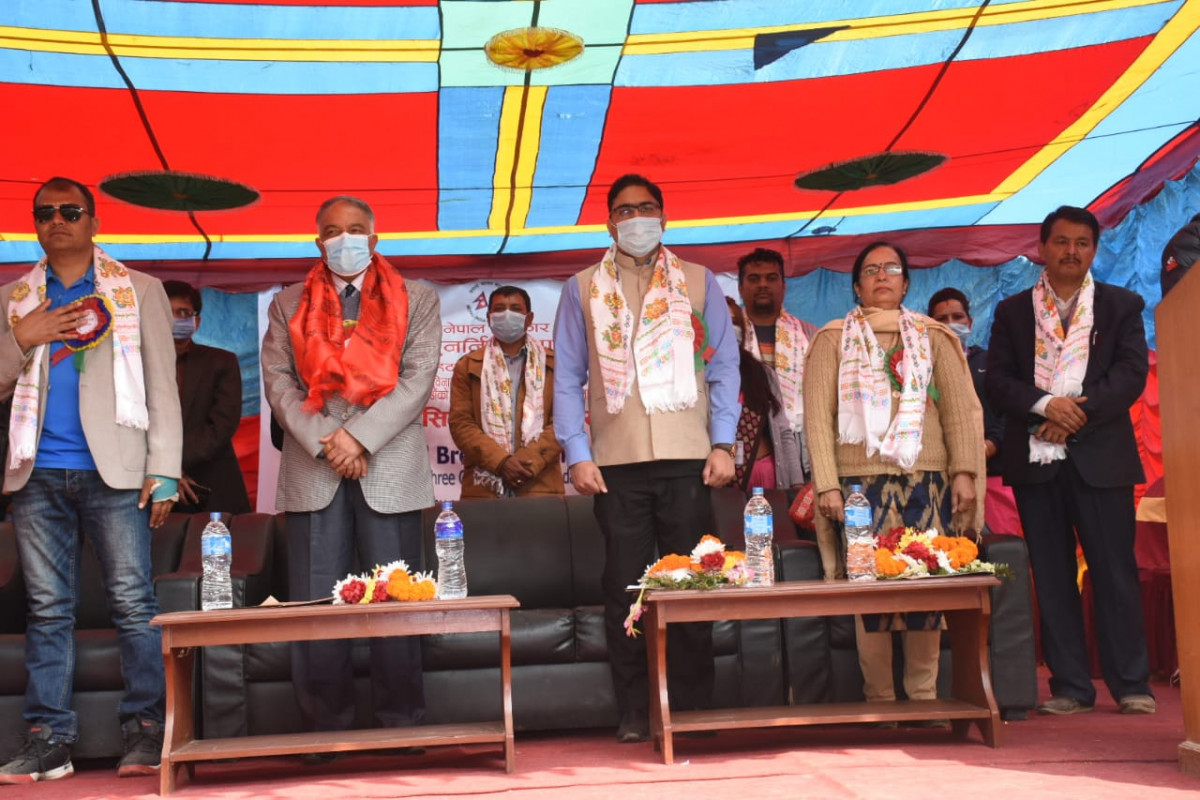 भारतको सहयोगमा दक्षिणकालीस्थित चम्पादेवी माविको पुनर्निर्माण कार्य  सुरु