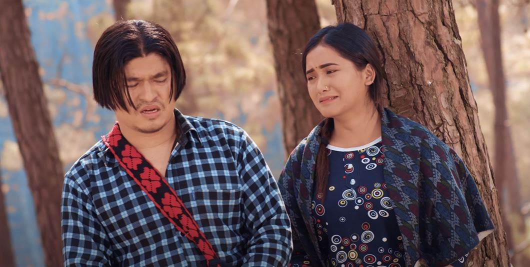 'रुमाल धुन पर्यो...' मा खेम र शान्ति श्रीको स्वर, बिनोदको निर्देशन [भिडिओ ]