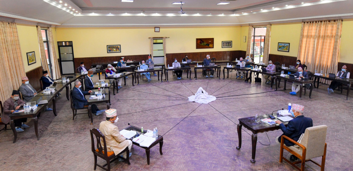 एमालेको आकस्मिक बैठक सकिएलगत्तै आजै मन्त्रिपरिषद् बैठक बस्दै