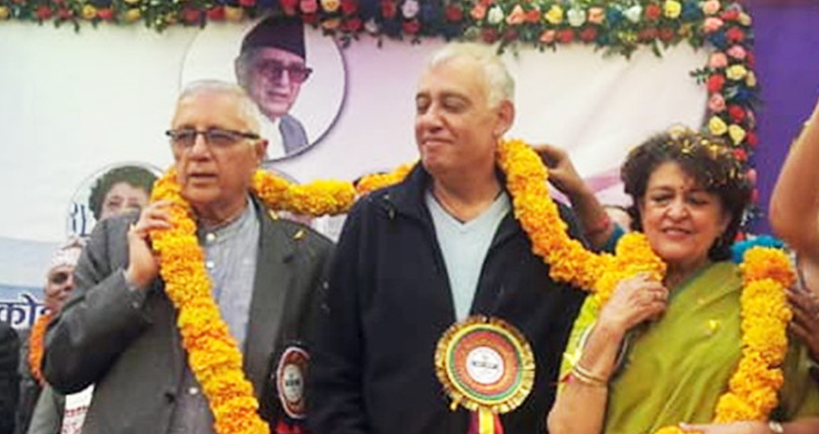 कोइराला परिवारमा पर्‍यो चिरा, सुजाता कोइराला प्रकाशमान प्यानलको उपसभापति
