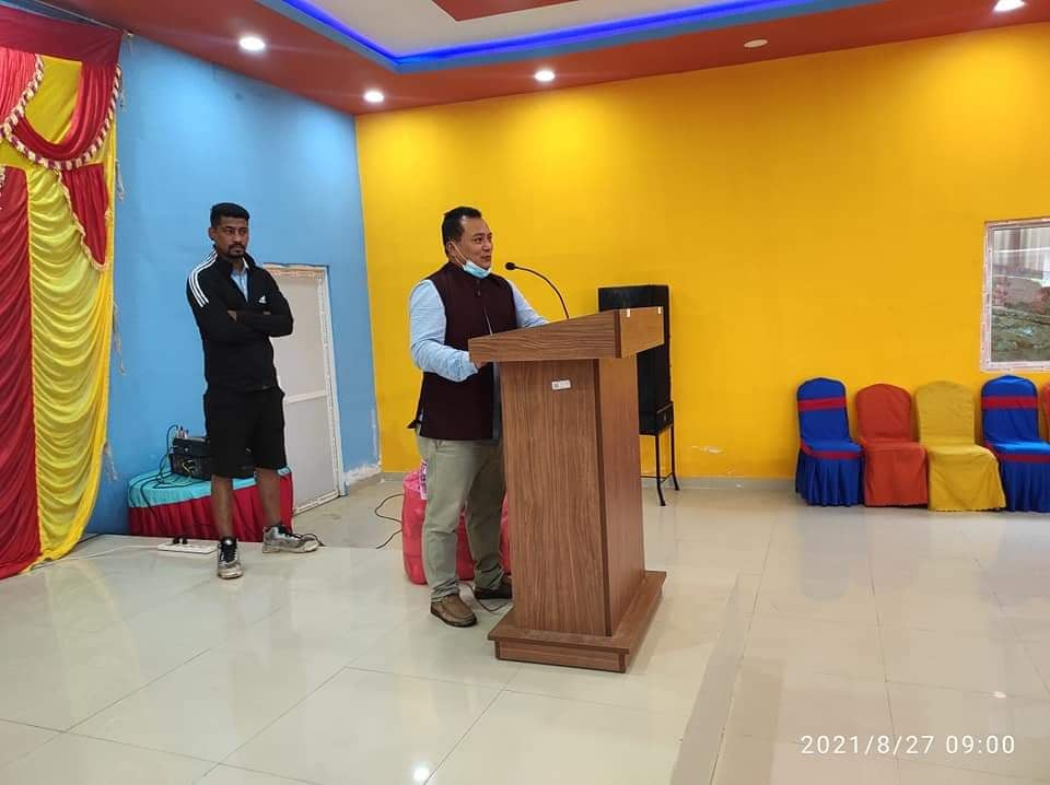 बागेश्वरी फुटबल क्लबलाई ए डिभिजनको क्लब बनाउने कांग्रेस नेता महर्जनको घोषणा