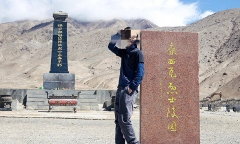 गलवान उपत्यकामा मारिएका चिनियाँ सहिदको अपमान गरेको भन्दै ट्राभल ब्लगरलाई ७ महिनाको जेल सजाय