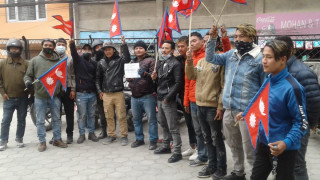 मुम्बई आक्रमणको १३ वर्षको अवसरमा माइतीघरमा पाकिस्तानविरुद्ध प्रदर्शन