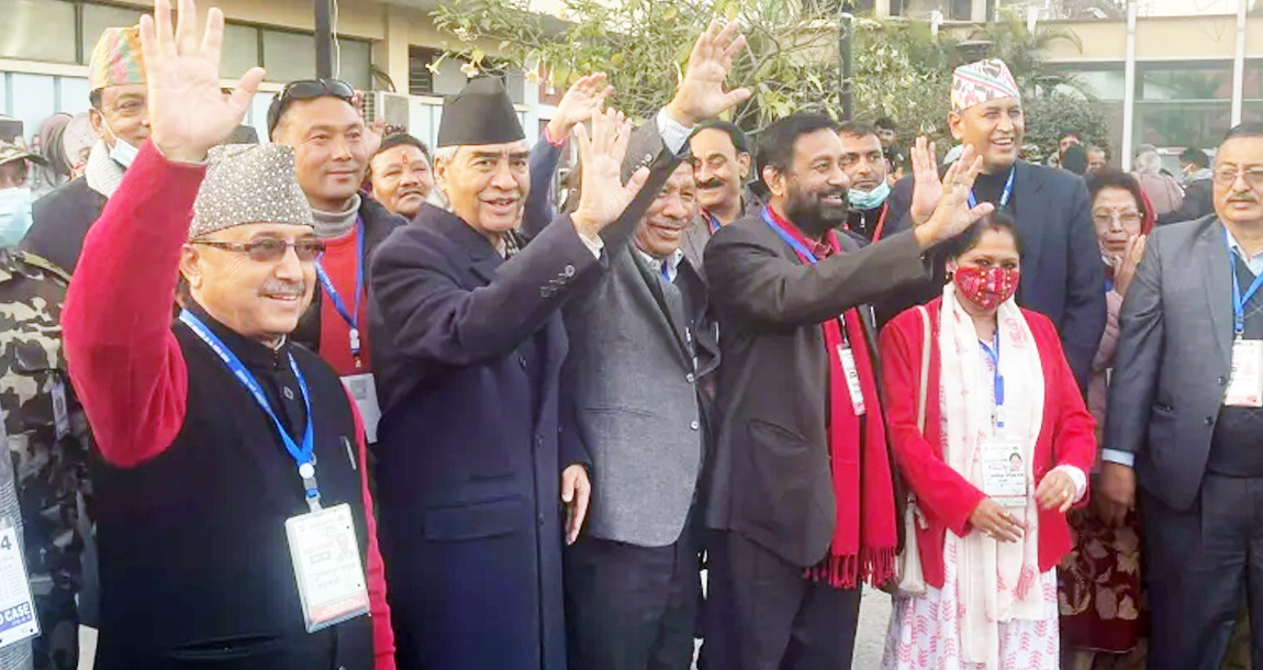 कांग्रेस सभापतिमा १०९९ मतगणनाः कसको कति भोट ?