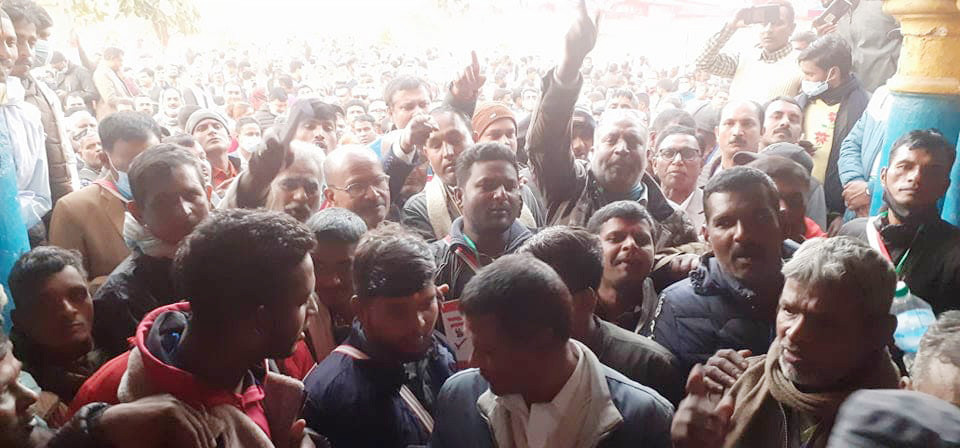 कांग्रेस प्रदेश २ को निर्वाचनका क्रममा कुटाकुट