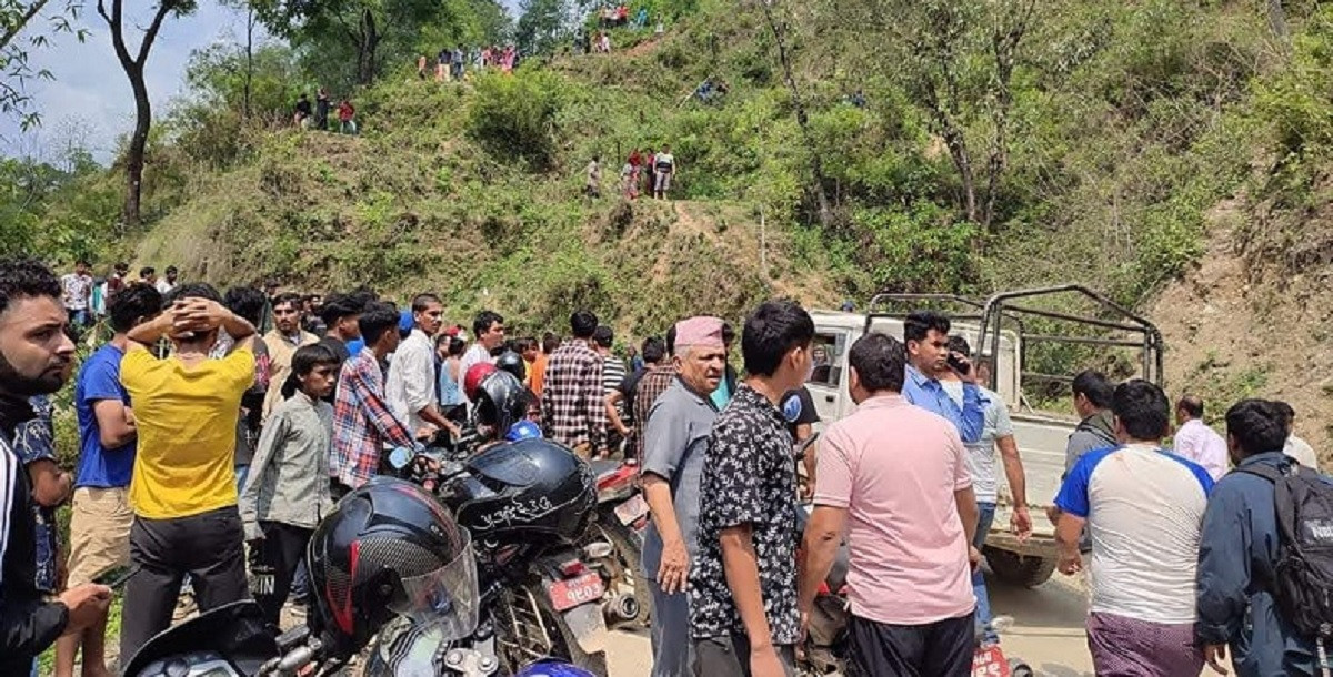 स्याङ्जामा मतदाता बोकेको जीप भयंकर ठूलो दुर्घटना, १३ जनाको ज्यान गयो 