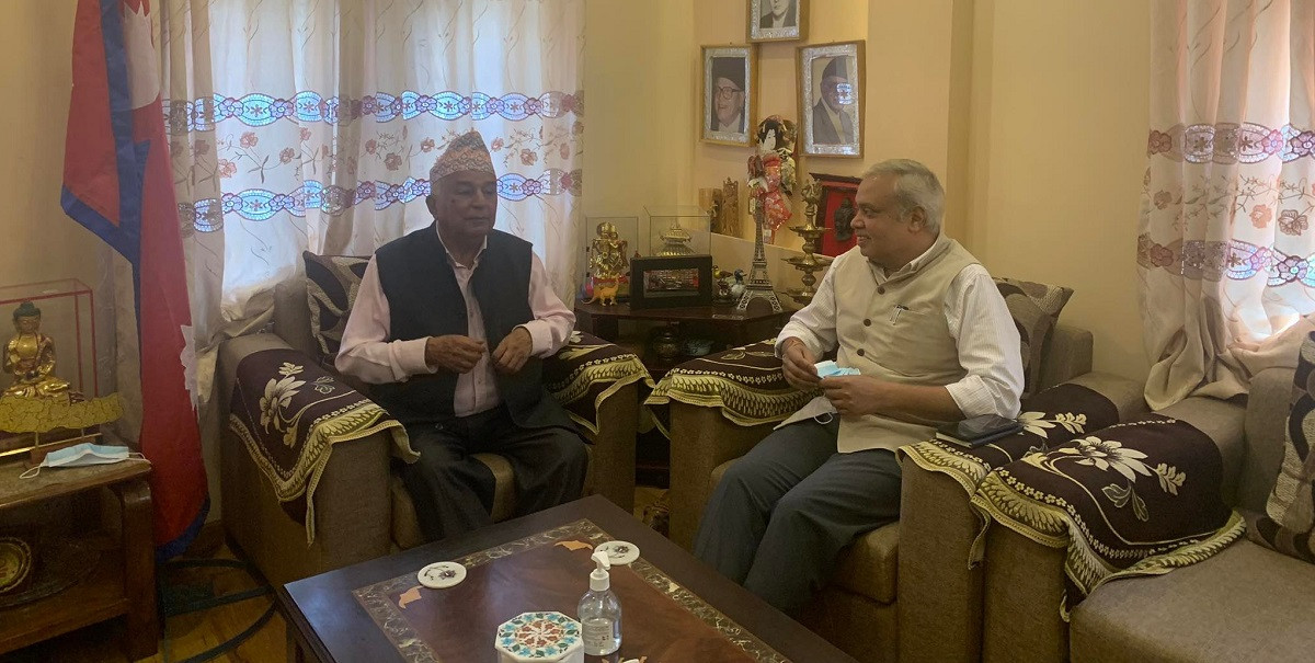 कांग्रेस नेता पौडेलसँग भारतीय राजदूतले के भने? 