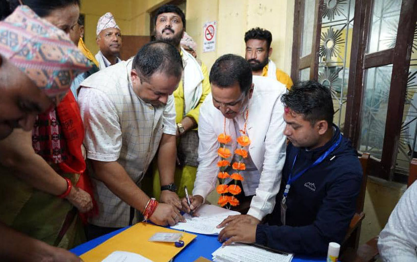 उम्मेदवारी दर्तापछि विनोद चौधरीले भने, नवलपरासी मेरो कर्मभूमी हो