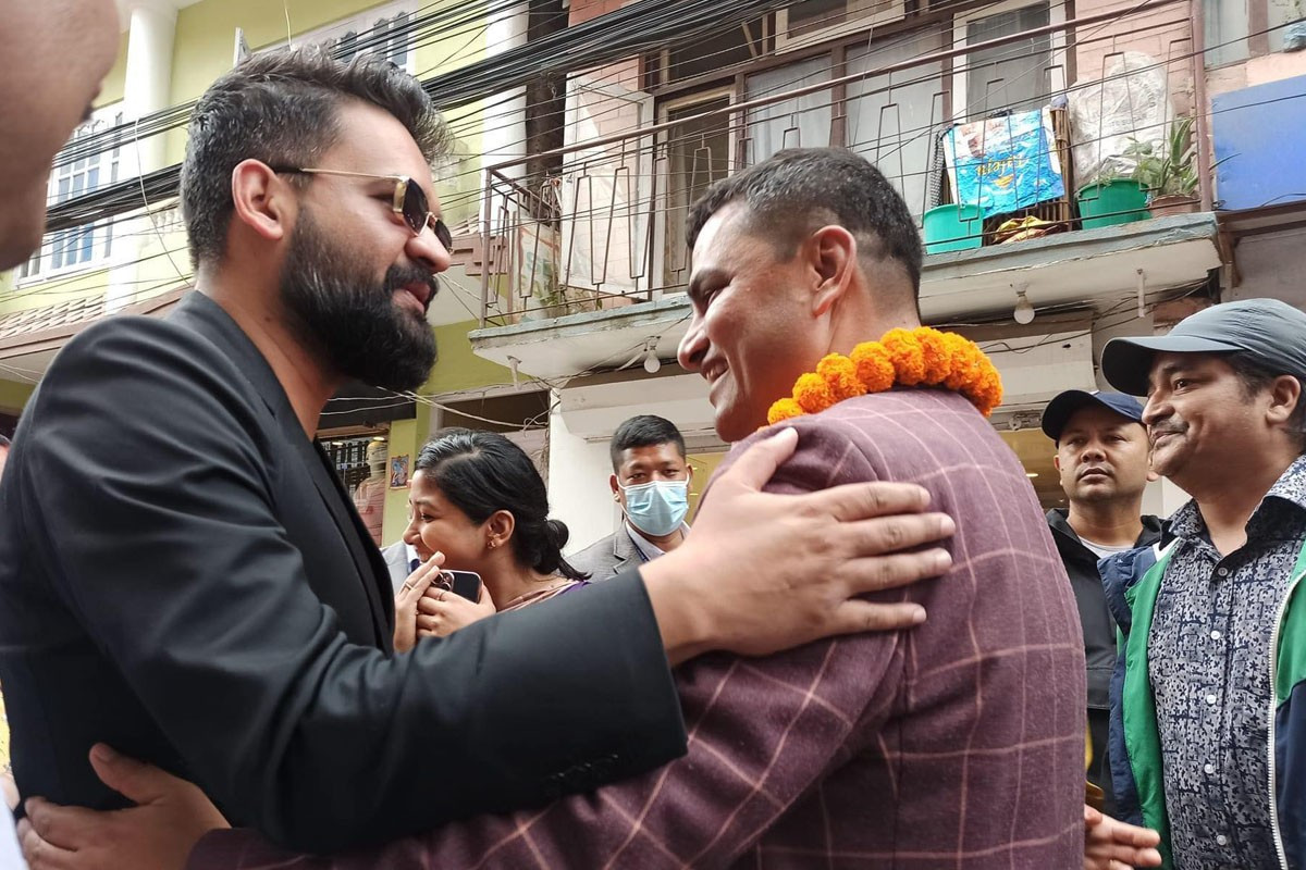 प्रदीप पौडेललाई बालेनले दिए शुभकामना, चौतर्फी खुसियाली  