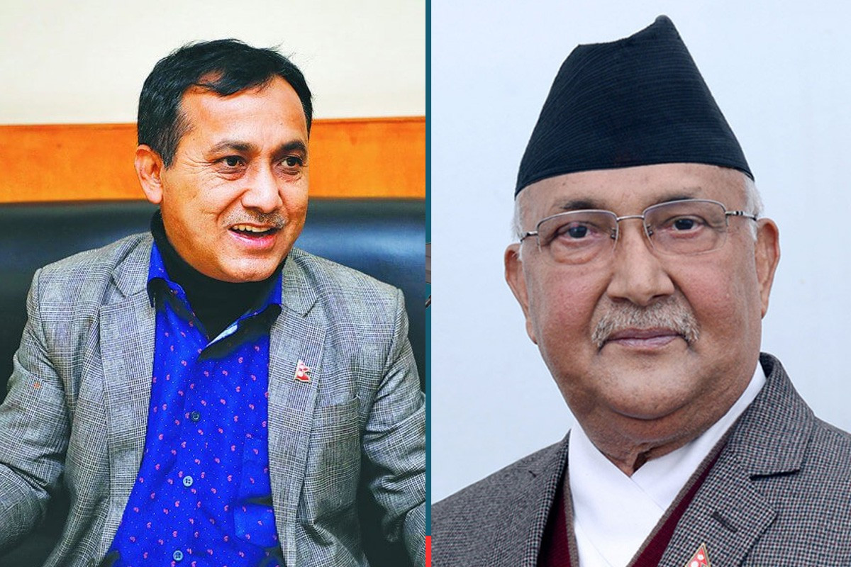 ओलीसँग महामन्त्री शर्माको जम्काभेट, दिए यस्तो दनक  