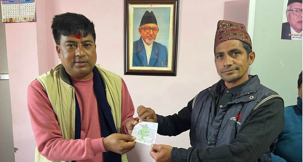 पाल्पा–२ मा राप्रपा नेपालका उम्मेदवार नै कांग्रेस प्रवेश 