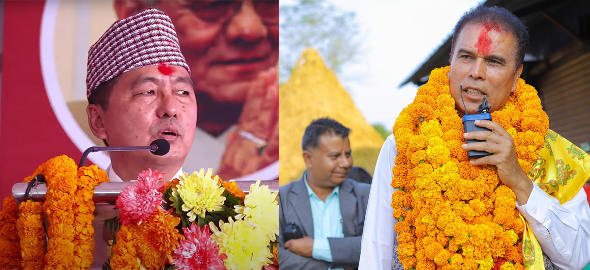राप्रपामा राजेन्द्र लिङ्देन र विक्रम पाण्डेबीच मारामार