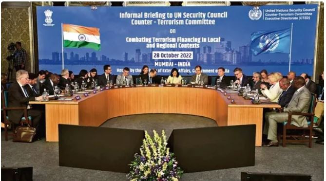संयुक्त राष्ट्र संघको सुरक्षा परिषद्‌ले भारतमा गर्यो आतंकवाद विरोधी समितिको विशेष बैठक