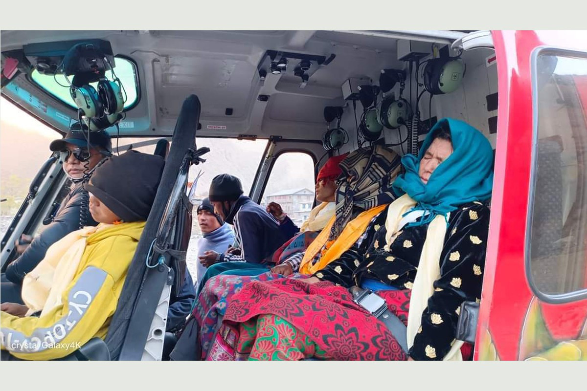 डोल्पामा एमाले र माओवादी कार्यकर्ताबीच भयंकर ठूलो झडप, घाइतेलाई हेलिकोप्टरबाट काठमाडौं ल्याइयो