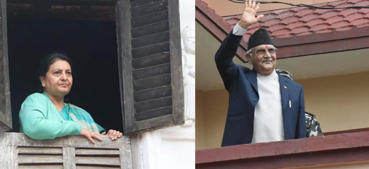 ओली बार्दलीमा, राष्ट्रपति झ्यालमा