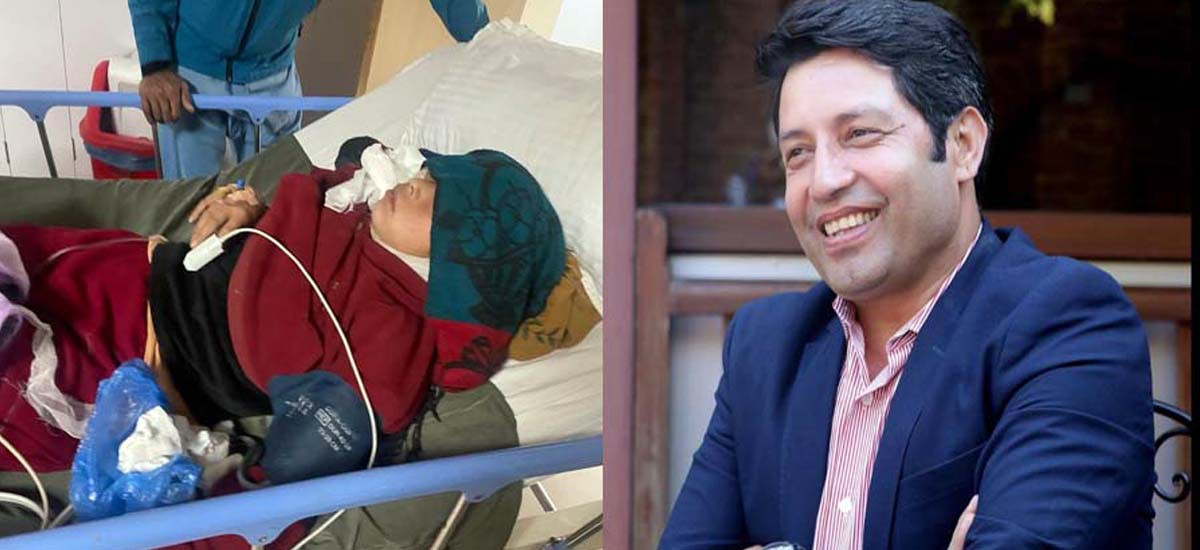 कांग्रेस युबा नेता तथा सांसद बजगाईको पहलमा हेलिकप्टरमार्फत घाइतेको उद्धार