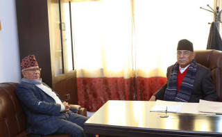 विश्वासको मत दिन माधव नेपाललाई प्रचण्डको आग्रह 