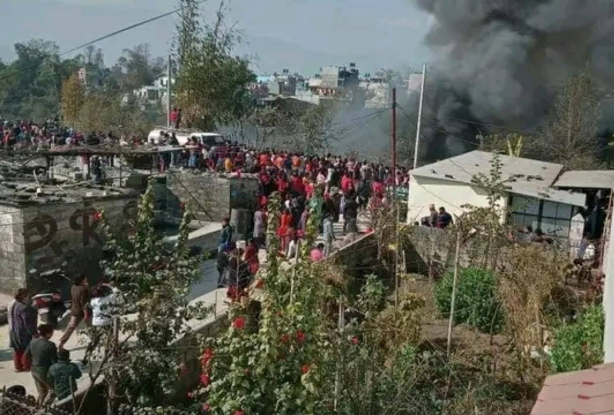 दुर्घटनाग्रस्त जहाजमा ६८ जना यात्रु सवार थिए