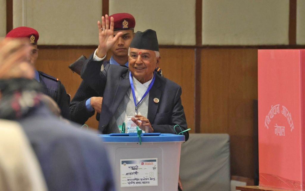 नेपालको तेस्रो राष्ट्रपतिमा रामचन्द्र पौडेल विजयी 