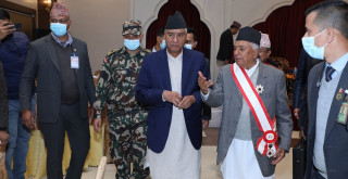 नवनिर्वाचित राष्ट्रपति पौडेललाई देउवाले दिए बधाई 