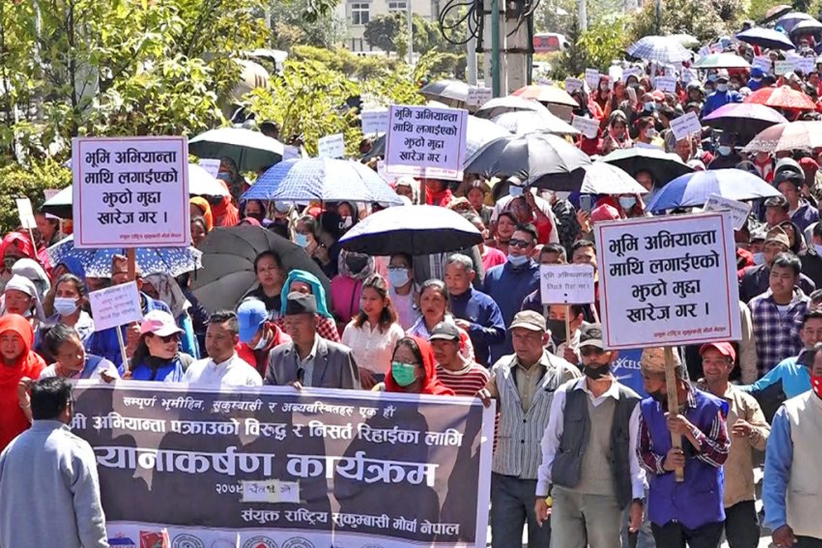 काठमाडौंमा बालेन विरुद्ध आन्दोलन, के हो कारण?