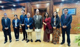 चार्ल्स तृतीयको राज्याभिषेकमा सहभागी हुन परराष्ट्रमन्त्री साउद बेलायत प्रस्थान
