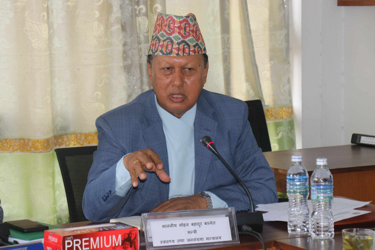 भ्रष्टाचारमा नाम मुछिएका स्वास्थ्यमन्त्री बस्नेतले भने दोषी देखिए पदमा बस्दिनँ